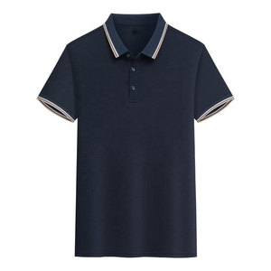 Mens Anti-Wrinkle Solid Jersey Cotton for Shirt High Quality Breathable Fabric Custom Logo Uniform Manufacturer - Product Image 1