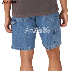 Shorts en jean pour hommes sur mesure, coupe slim, pour le fitness, haute qualité, fabriqués au Pakistan – Offre spéciale - Product Image 3