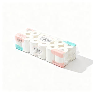 Rouleau de papier toilette 3 plis, papier hygiénique extra doux, épais, résistant, forte absorption, fournisseur en gros - Product Image 4