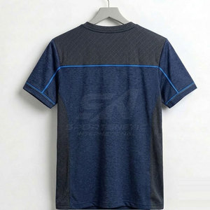 T-shirt de sport décontracté pour homme à manches courtes et coupe ample, idéal pour les séances d'entraînement et le streetwear. - Product Image 2