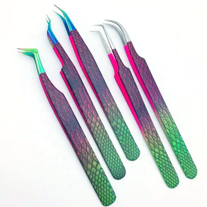 Pince à épiler à pointe fine pour sourcils, Nouveauté, Outils de maquillage, Pince à épiler droite pour volume de cils, Outils de beauté, Pince à épiler à pointe courbée pour cils - Product Image 5