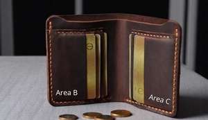 Unisex Genuine Leather <b>Wallet</b> Minimalist Handmade Vintage Crazy Horse Short <b>Card</b> Holder <b>Money</b> Clip Open Waterproof Eco-Friendly - Product Image 4