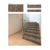 Einzigartige Kollektion Moderne 300X1200/200X1200 mm Holzoptik 4 Fuß Vitrifizierte Stufenfliesen Stufenkanten Porzellan Rutschfest