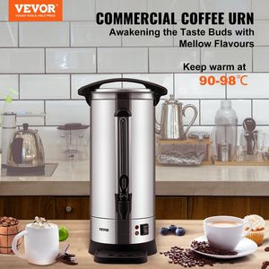 Cafetera Eléctrica Comercial de 110V y 1500W, Dispensador de Acero Inoxidable para 110 Tazas, Preparación Rápida de Café y Té - Product Image 2