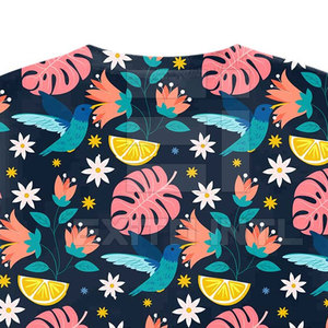 เสื้อยืดผู้ชายไซส์ใหญ่พิมพ์ลายหรูหรา ปี 2026 ผ้าฝ้าย 100% ทรงหลวม ปรับแต่งได้ ระบายอากาศดี คุณภาพสูง ไหล่ตก - Product Image 5