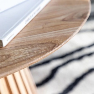 Table basse ronde en bois massif Vandana Grand Ultra (bois massif) - Product Image 6