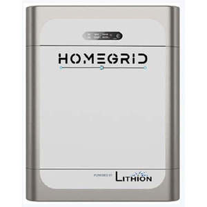 Sistema de almacenamiento de energía para el hogar compacto HomeGrid de 5,12 KWH, modelo, fabricado en EE. UU. - Product Image 1