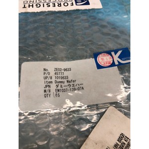 ULVAC 1019633 <b>DUMMY</b> WAFER, 155970 - Trusted Global Legacy Semiconductor Equipment and Parts at - Product Image 3