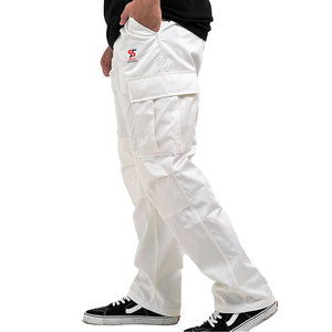 Pantalon de travail robuste en toile de coton épaisse, conception pratique, qualité durable, idéal pour le transport de marchandises - Product Image 3