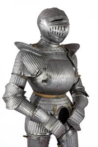 Armadura de cuerpo completo de metal europea medieval de marca privada con diseño tradicional para decoración temática histórica - Product Image 5