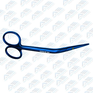 Tijeras Nasales Profesionales de Acero Inoxidable Fomon Apto Enterprises AE-4203, Instrumento Médico Reutilizable con Certificación CE - Product Image 2