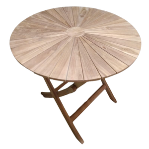 Meubles de salle à manger pour la maison, table ronde de salle à manger, table de jardin extérieure pour la maison, meubles de salle à manger de jardin, prix de gros - Product Image 1