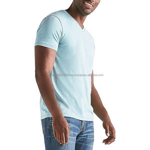 T-shirts pour hommes en coton 100% de haute qualité, personnalisables avec étiquette, design professionnel et tendance, répondant à la demande des clients. - Product Image 3