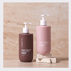 Fabricants de produits capillaires Cellamo Korean Argan Repair Treatment Fabriqué en Corée 480ml 480g Crème huileuse rouge - Product Image 3