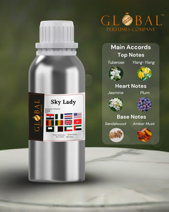น้ำหอม SKY LADY กลิ่นหอมติดทนนาน พรีเมียม หรูหรา น้ำหอมเข้มข้น กลิ่นหอมตามสั่ง หลายกลิ่น สารเคมีสำหรับใช้ในชีวิตประจำวัน - Product Image 1