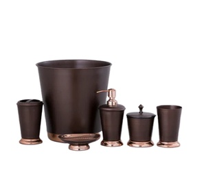 2024 mejores juegos de accesorios de baño Juego de accesorios de baño Producto de baño y baño Juego de baño de hotel y producto para el hogar - Product Image 1