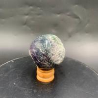Sphère d'agate de raisin naturelle de 5 cm, pierre de cristal polie pour l'affichage décoratif et les sculptures de collection