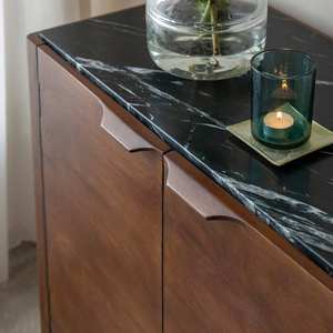 Buffet Vandana Radiant Zentrix en bois de manguier et marbre noir - Product Image 2