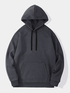 Sudadera con Capucha para Hombre, Personalizable con Logotipo, 500gsm, Poliéster y Algodón, Tallas Grandes, con Bolsillo, para Invierno, Disponible en Stock - Product Image 1