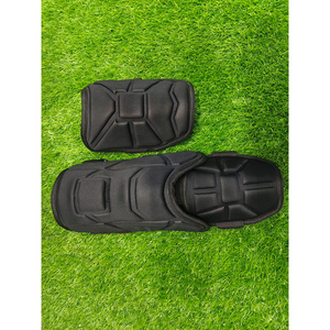Sturdy GRIP WEARS Universal Soccer Leg Guards Breathable Fabric <b>Hook</b> Loop Closure Professional Protection High Hardness Sports - Product Image 2