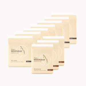 Almohadillas Menstruales de Algodón Orgánico Superabsorbente Forro Sanitario - Product Image 1