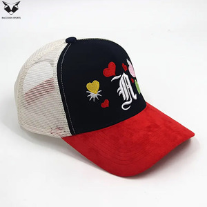Gorras Trucker Clásicas Personalizadas Bordadas en Diferentes Colores Contrastantes, Ajustables, Transpirables, para Playa y Uso al Aire Libre - Product Image 3
