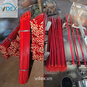 Palos de madera para fregar y manejar escobas |   Escoba de madera de 120 cm, producto de exportación superior de Vietnam - Product Image 3