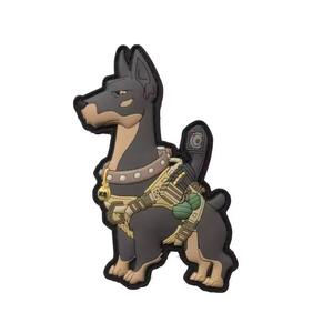 Custom 3D Embossed Rubber PVC <b>Sew</b>-<b>On</b> <b>Patches</b> with Nonwoven Felt Fabric for Clothing - Product Image 4