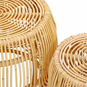 Factory Direct Decorative Handmade <b>Round</b> Rattan Coffee <b>Table</b> Minimalist Modern Design For Living Room - Product Image 2