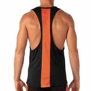Gym Fitness Men's Tank Top Breathable Comfortable Anti Wrinkle Muscle <b>Singlet</b> Custom Logo <b>Running</b> Vest - Product Image 3