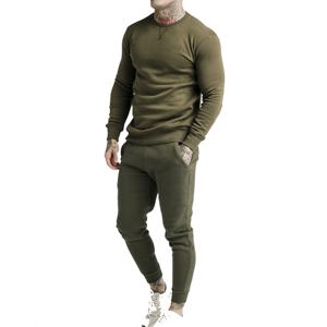 Survêtement unisexe d'hiver personnalisé avec logo, jogging en molleton respirant, écologique, pour l'entraînement et le jogging - Product Image 3