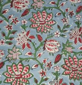 Cotton Floral Block Printed <b>Kimono</b> For <b>Woman</b> Soft Relaxed Robe Ideal For Sleep Wear And Home Relaxation - Product Image 5