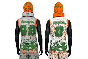 Ensemble Maillot et Short 7 sur 7 – Tenue d'Équipe Sans Manches, Haut de Sport et Short Imprimés par Sublimation, Respirant, Séchage Rapide, Performance Optimale pour l'Entraînement et les Matchs - Product Image 2