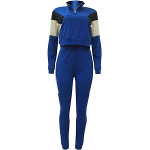 Conjunto Deportivo Informal de Dos Piezas para Mujer, Sudadera y Pantalones Deportivos, Ropa Deportiva Cómoda - Product Image 1