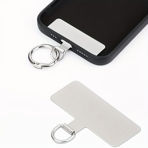 Clip per telefono in metallo, in acciaio inossidabile, sottile, resistente, con cordino anti-smarrimento per cellulare - Product Image 4