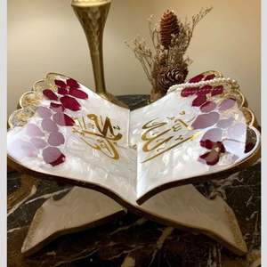 Planche à découper en bois, ustensile de cuisine, logo personnalisé, durable, facile à nettoyer, haute qualité, cadeau de mariage ou de fiançailles islamique - Product Image 3