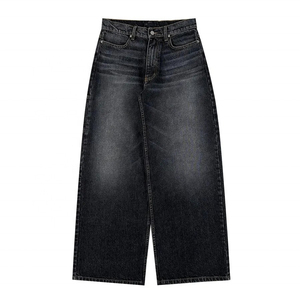 Service OEM, vente en gros, jeans d'hiver pour hommes sur mesure, 100% coton denim, streetwear décontracté, marque privée - Product Image 1