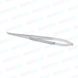 Haute qualité 6 pouces (15cm) 8mm D CVD conseils en acier inoxydable Micro poignée à ressort porte-aiguille pince manuelle Instrument chirurgical - Product Image 5