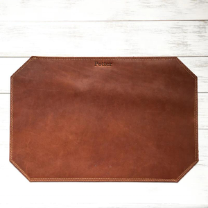Hot Selling Leather <b>Table</b> Mat Leather Placemats Eco-Friendly Elegant Home Decor Non-Slip Leather <b>Table</b> Mat <b>Dining</b> <b>Table</b> Placemat - Product Image 4