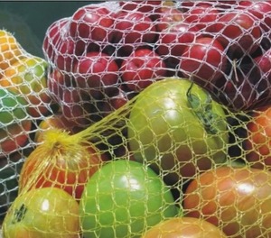 SAGA Bolsa de malla de PE de 7 kg, tejido tubular, red suave, logotipo personalizado, embalaje agrícola para frutas y verduras, 2000 rollos, 1000 metros, corrugado - Product Image 2