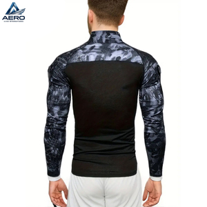 Ropa de entrenamiento de combate de primera calidad, diseño personalizado en diferentes colores, producto de última generación, de secado rápido para hombres adultos, camiseta deportiva. - Product Image 4