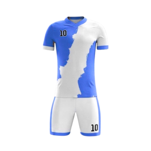 Uniforme Deportivo de Fútbol de Primera Calidad a Precio de Mayoreo, Conjunto de Camiseta y Pantalones Cortos con Nombres y Números de Equipo - Product Image 2
