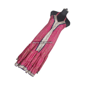 Vestido Maxi Bohemio Elegante Vintage al por Mayor para Mujer, Cuello en V, Casual, de Playa, Hippie, Holgado, para Fiestas de Verano, para Chicas - Product Image 6
