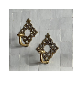 Wall Mounted <b>Hook</b> <b>Kitchen</b> Modern Brass Decorative Hanger For Key Cap Towel <b>Hook</b> Best Storage Solution For Home Use - Product Image 1