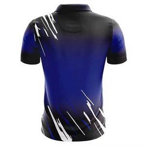 เสื้อโปโลซับลิเมชั่นของผู้ชายเสื้อโปโลแบบซับลิเมชั่นลดรอยยับของผู้ชาย - Product Image 3