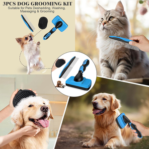 Kit de Aseo para Perros y Gatos al por Mayor, Cepillo y Tijeras para Limpieza y Cuidado de Mascotas, Productos para Suministros de Mascotas - Product Image 6