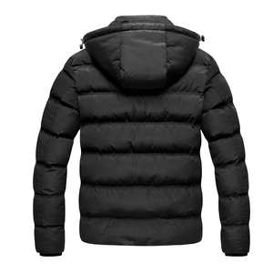 Blouson matelassé élégant pour homme avec poches, fermeture éclair, manches longues, chaud, idéal pour la ville et les sorties – Veste matelassée pour homme - Product Image 2