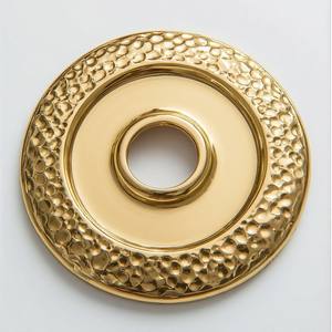 Plaque arrière architecturale de qualité supérieure en acier épais pour portes d'appartements et d'hôtels, conçue pour une installation sécurisée et une stabilité à long terme - Product Image 2