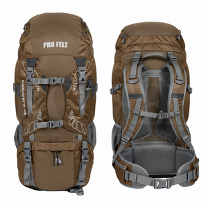 Whole Sale Accepted Private 50L Outdoor Nylon <b>Backpack</b> Custom Logo Waterproof Travel <b>Backpack</b> Lightweight Adjustable Straps Bag - Product Image 5