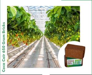 Bloque de hueso de coco o turba de calidad superior 650 gramos para cultivadores de invernadero - Product Image 6